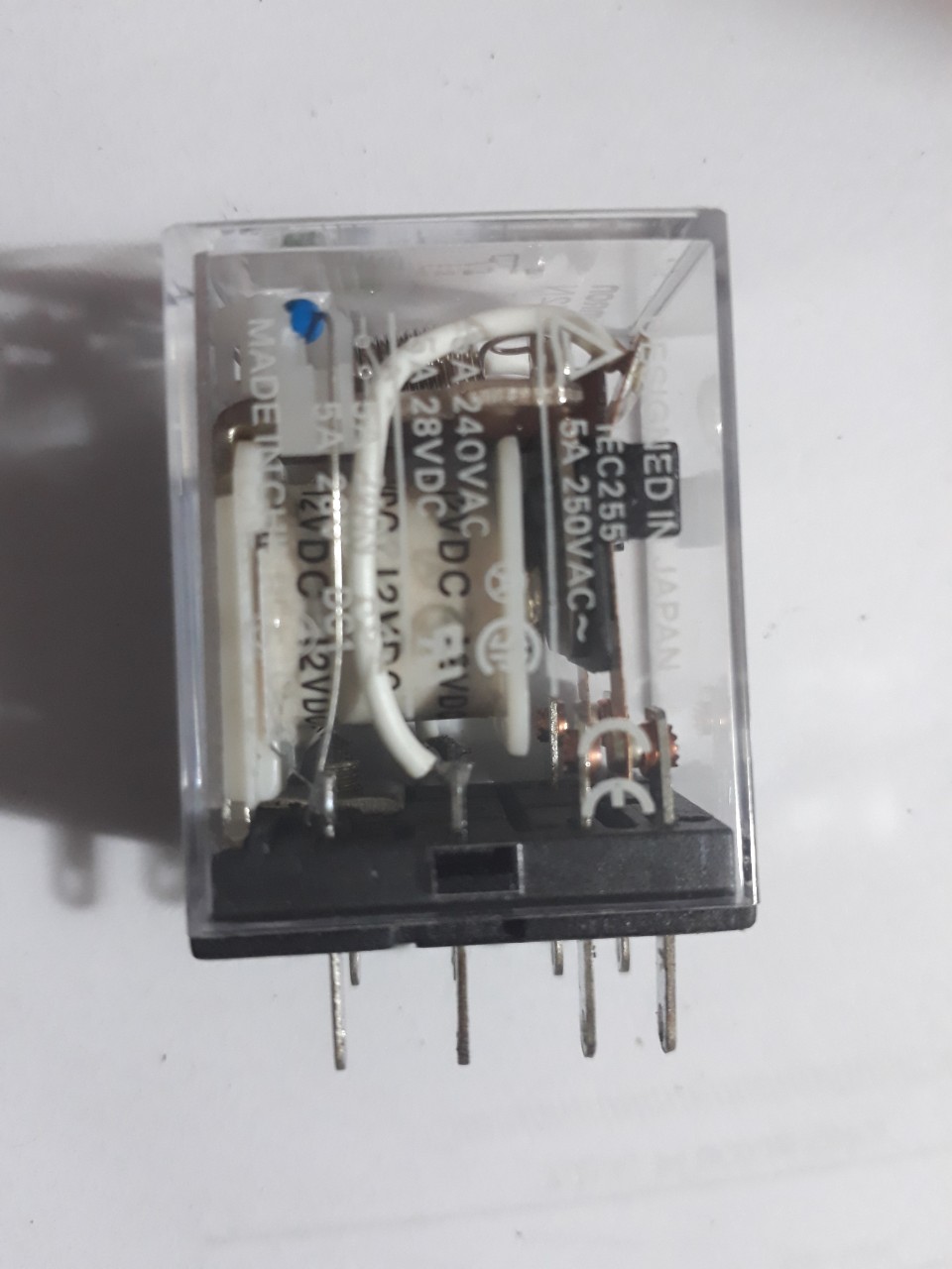 Rơ le trung gian 8 chân nhỏ MY2N VDC24V