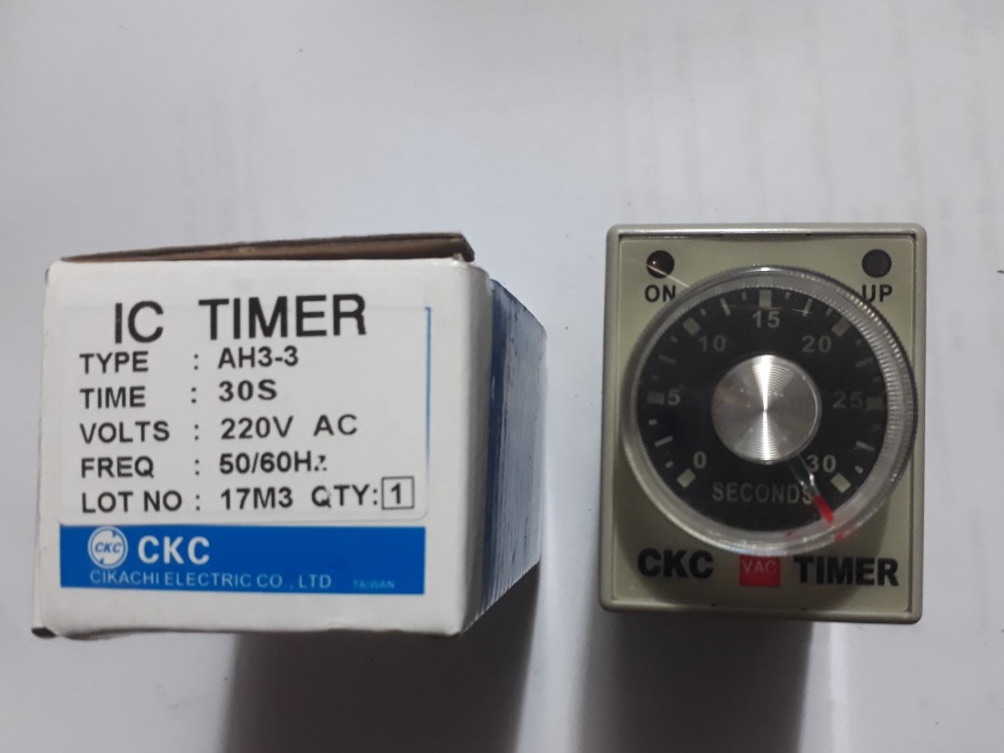 Rơ le thời gian times CKC 30S 220V AH3-3