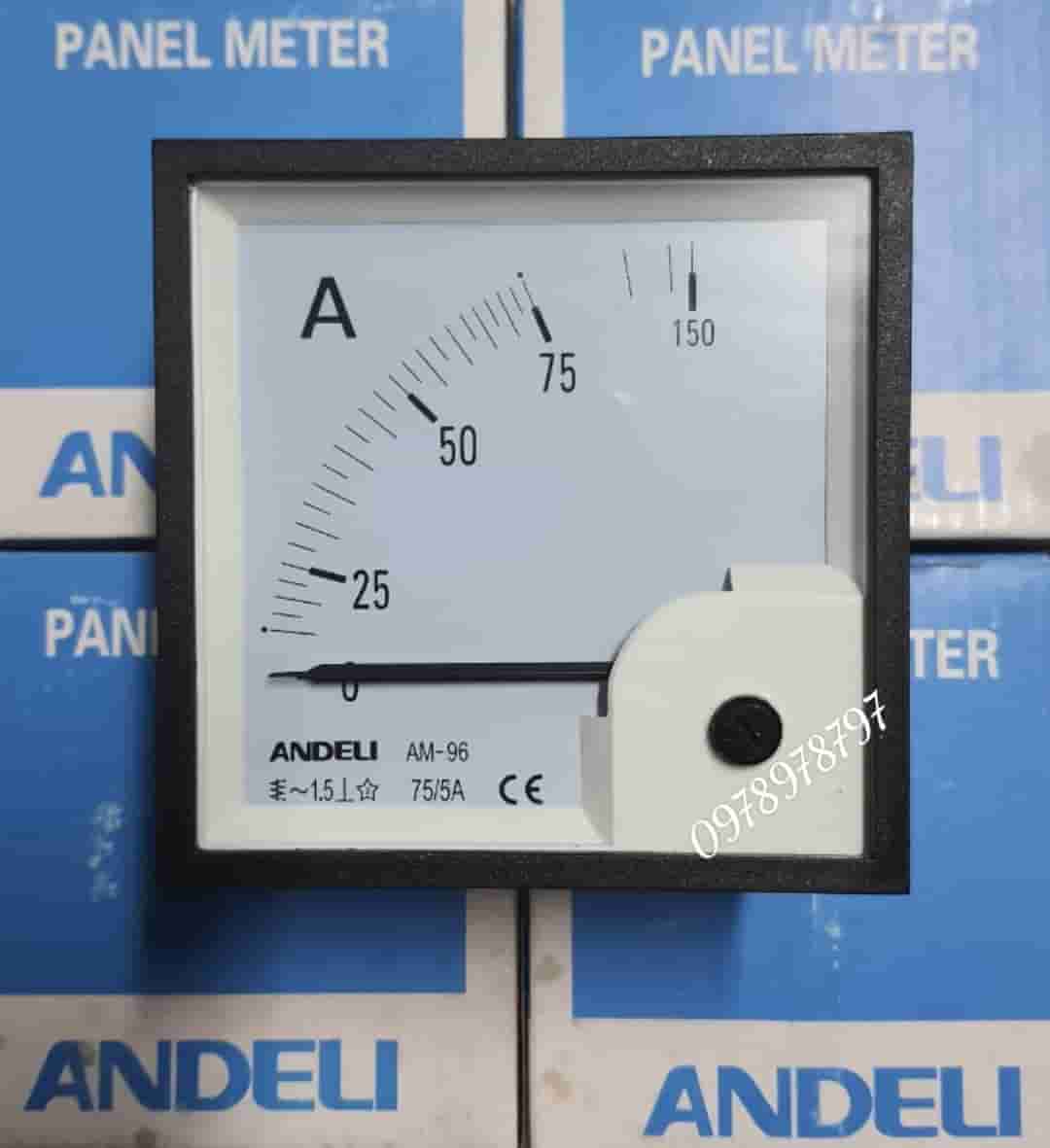 Đồng hồ Ampe 200/5A ANDELI
