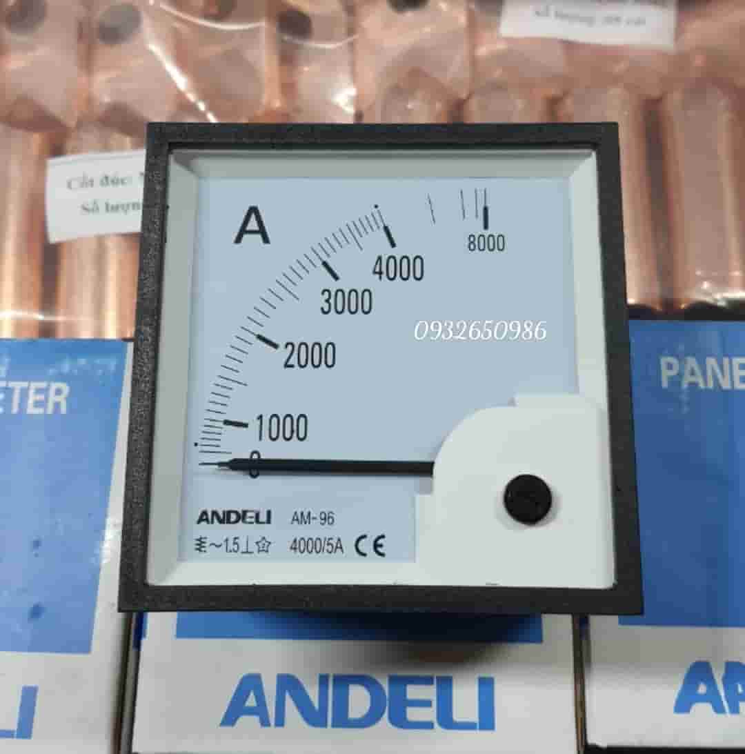 Đồng hồ Ampe 2500/5A  ANDELI